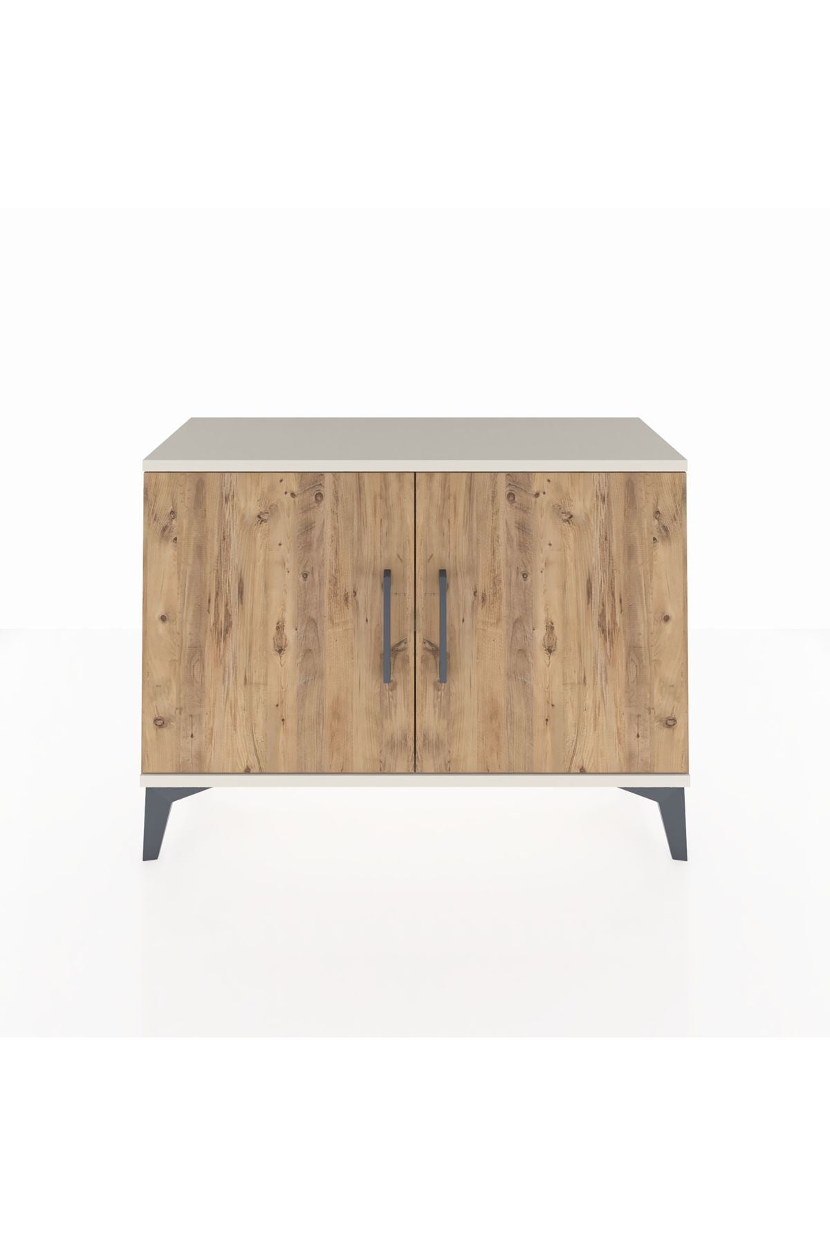 Arges Şifonyer Tek Raflı 2 Kapaklı 88x30x64 - S02M015V3A
