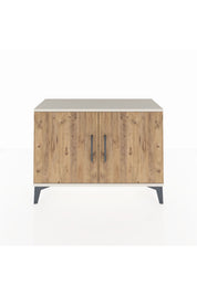Arges Şifonyer Tek Raflı 2 Kapaklı 88x30x64 - S02M015V3A