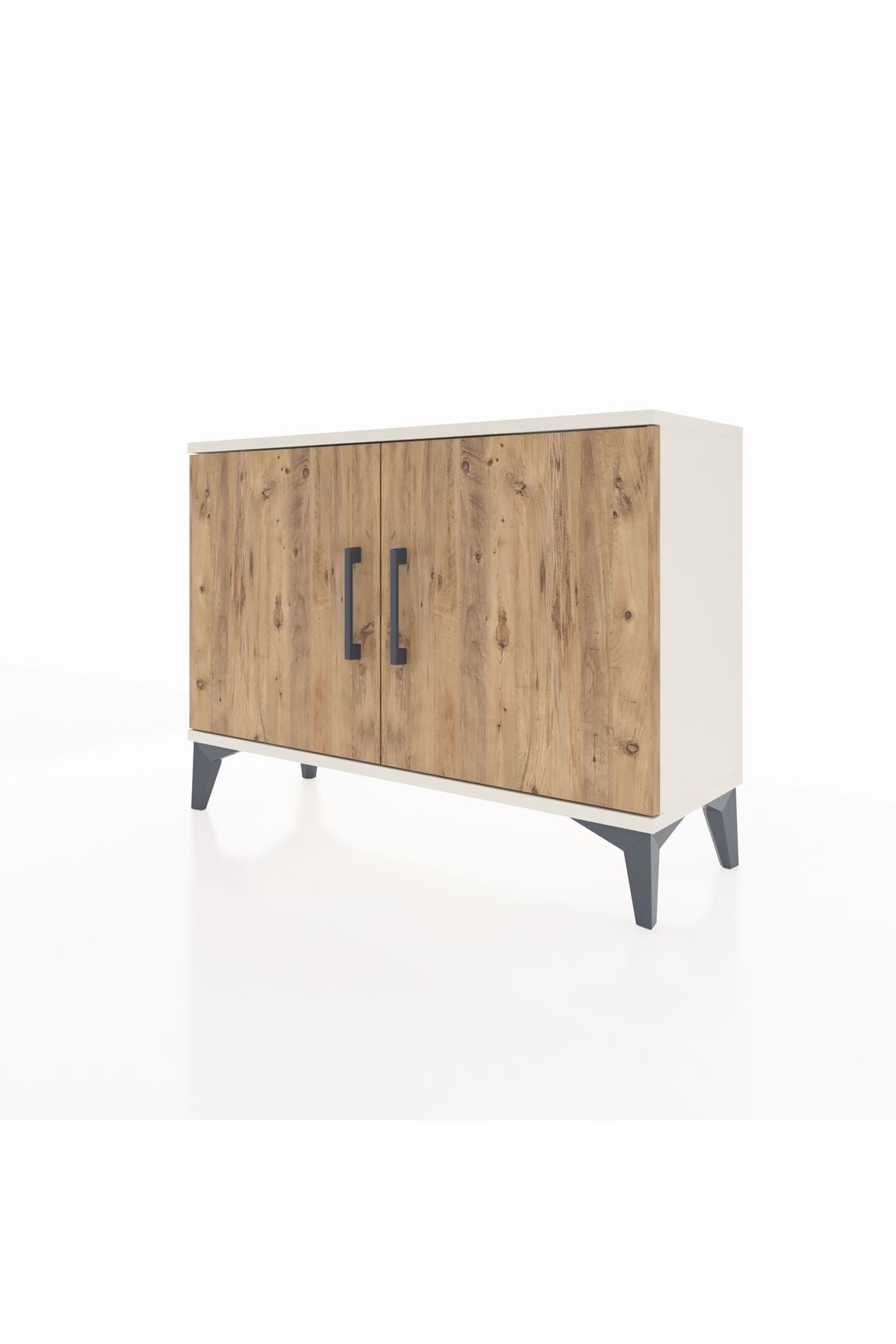 Arges Şifonyer Tek Raflı 2 Kapaklı 88x30x64 - S02M015V3A