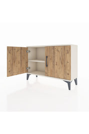 Arges Şifonyer Tek Raflı 2 Kapaklı 88x30x64 - S02M015V3A