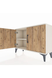 Arges Şifonyer Tek Raflı 2 Kapaklı 88x30x64 - S02M015V3A