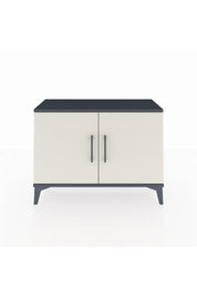 Arges Şifonyer Tek Raflı 2 Kapaklı 88x30x64 - S02M015V4A