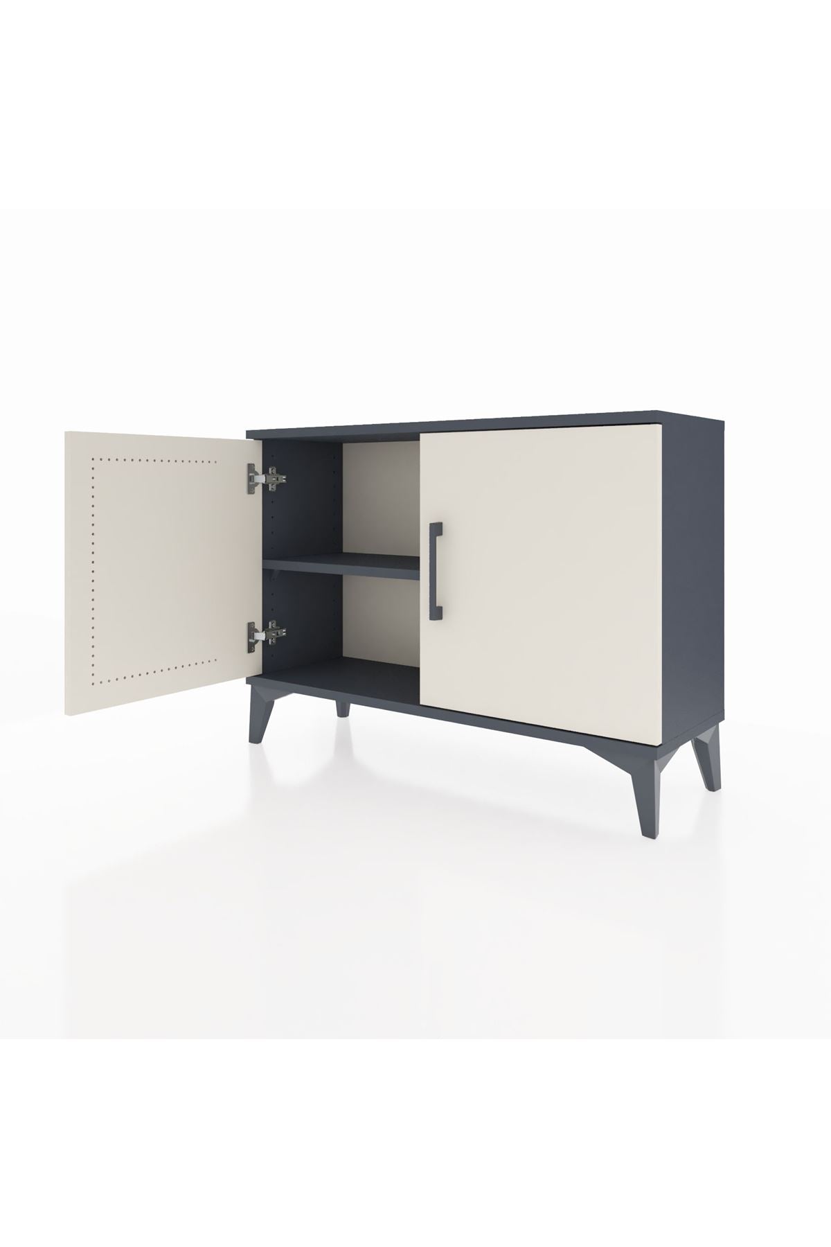 Arges Şifonyer Tek Raflı 2 Kapaklı 88x30x64 - S02M015V4A