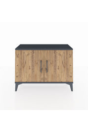 Arges Şifonyer Tek Raflı 2 Kapaklı 88x30x64 - S02M015V6A