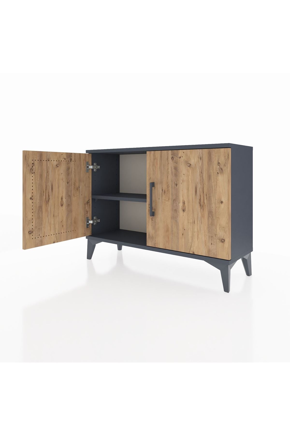 Arges Şifonyer Tek Raflı 2 Kapaklı 88x30x64 - S02M015V6A