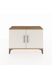 Arges Şifonyer Tek Raflı 2 Kapaklı 88x30x64 - S02M015V7A