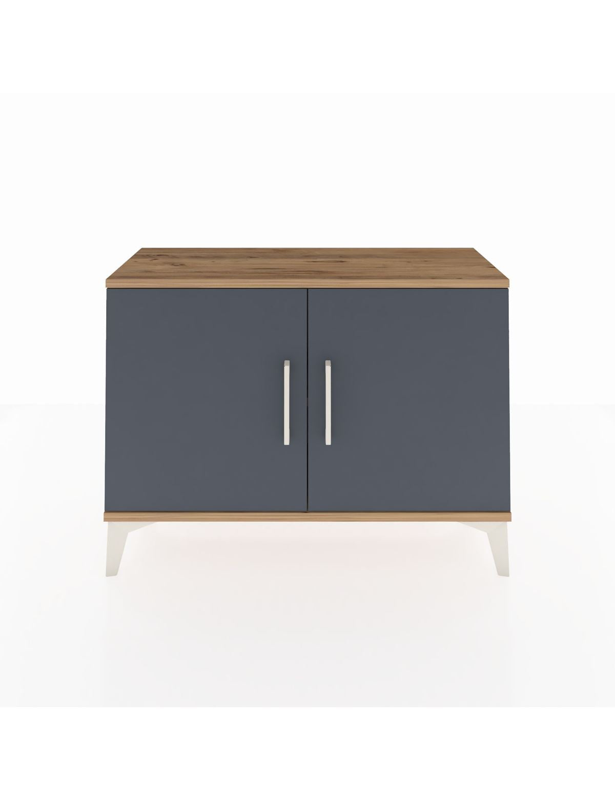 Arges Şifonyer Tek Raflı 2 Kapaklı 88x30x64 - S02M015V8A
