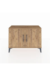 Arges Şifonyer Tek Raflı 2 Kapaklı 88x30x64 - S02M015V9A