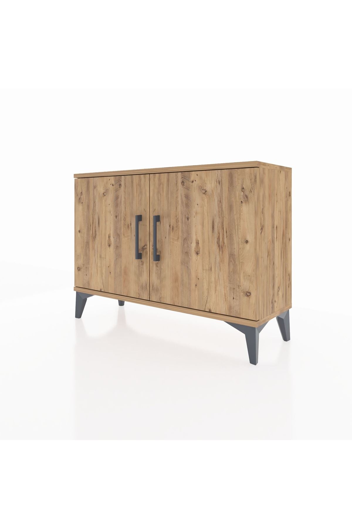 Arges Şifonyer Tek Raflı 2 Kapaklı 88x30x64 - S02M015V9A
