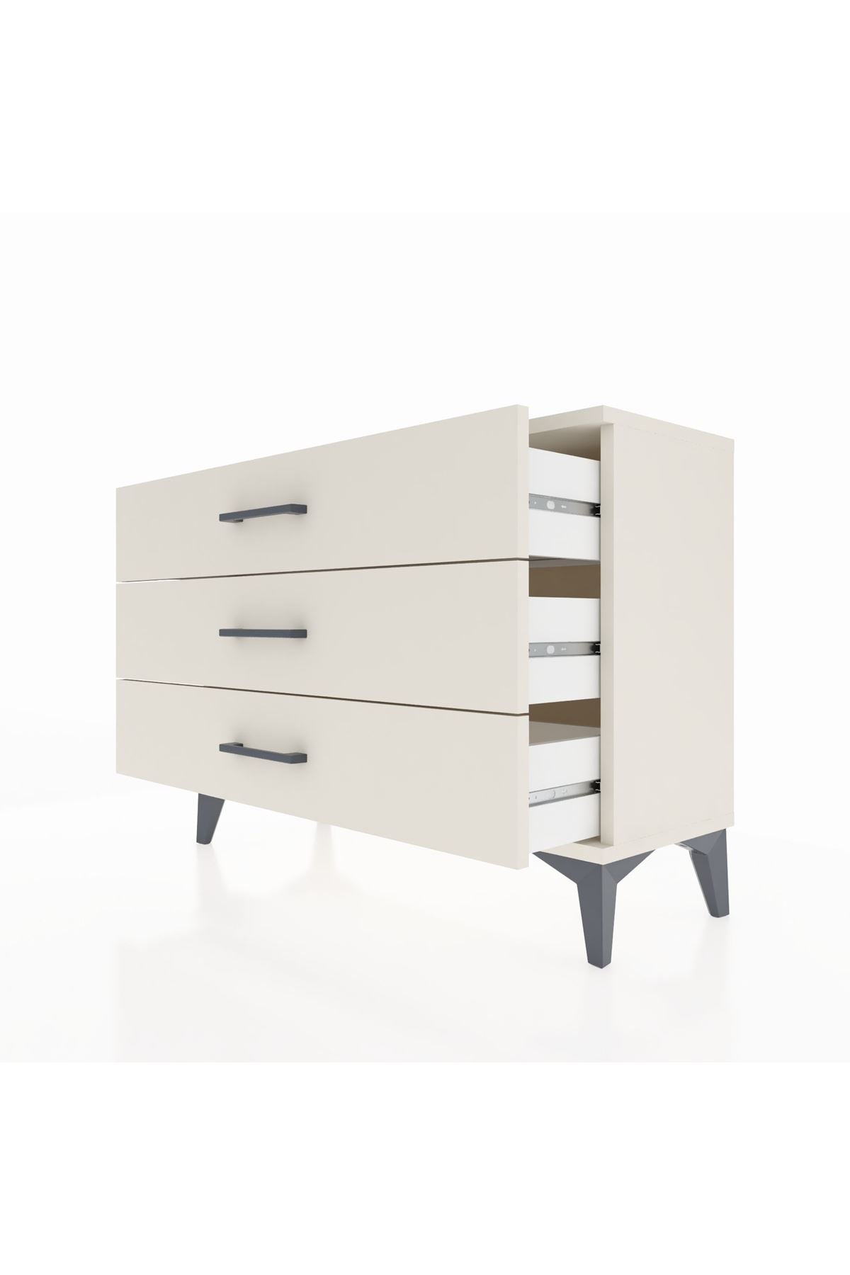 Arges Şifonyer 3 Çekmeceli 88x30x64 - S02M001V1A