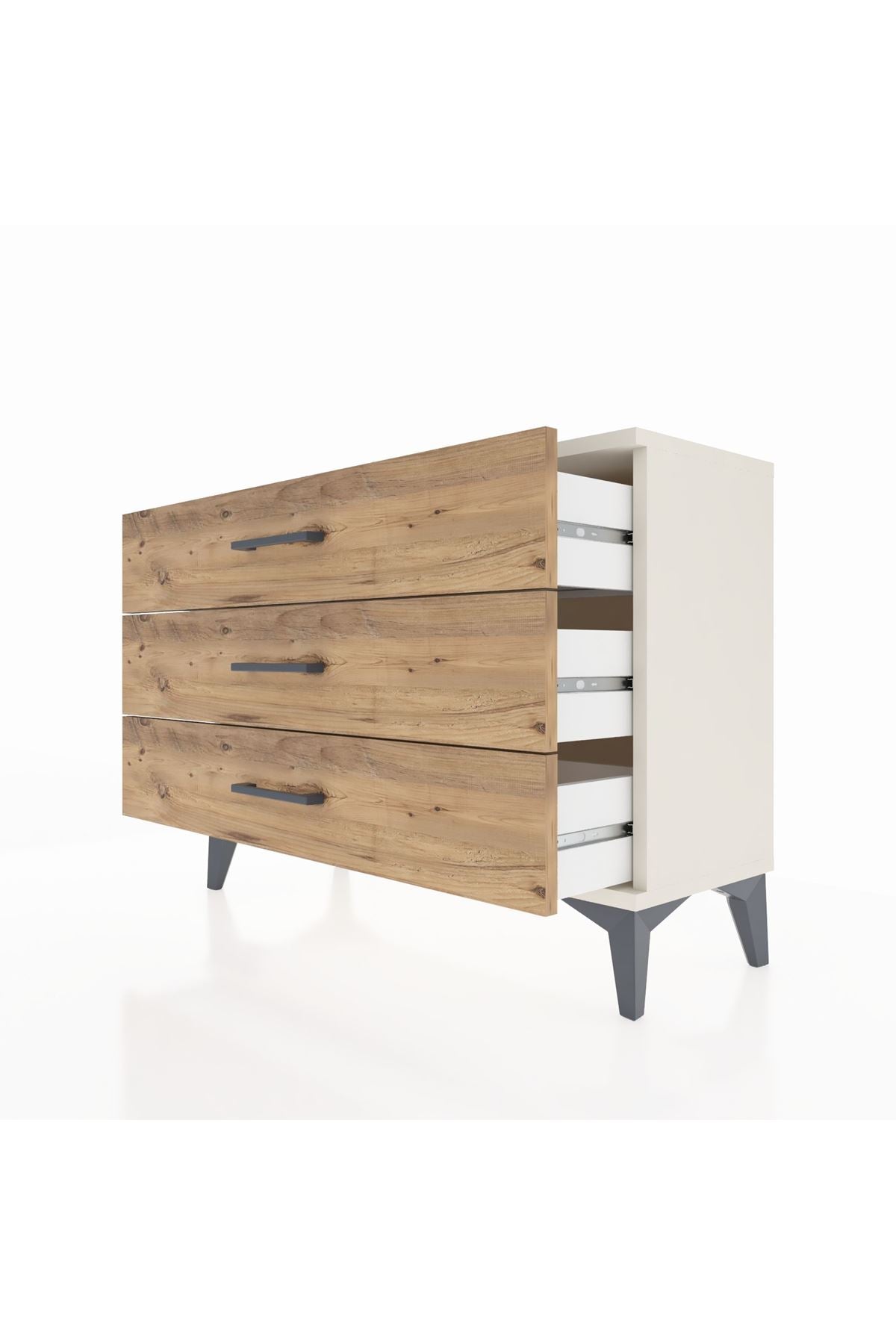 Arges Şifonyer 3 Çekmeceli 88x30x64 - S02M001V3A