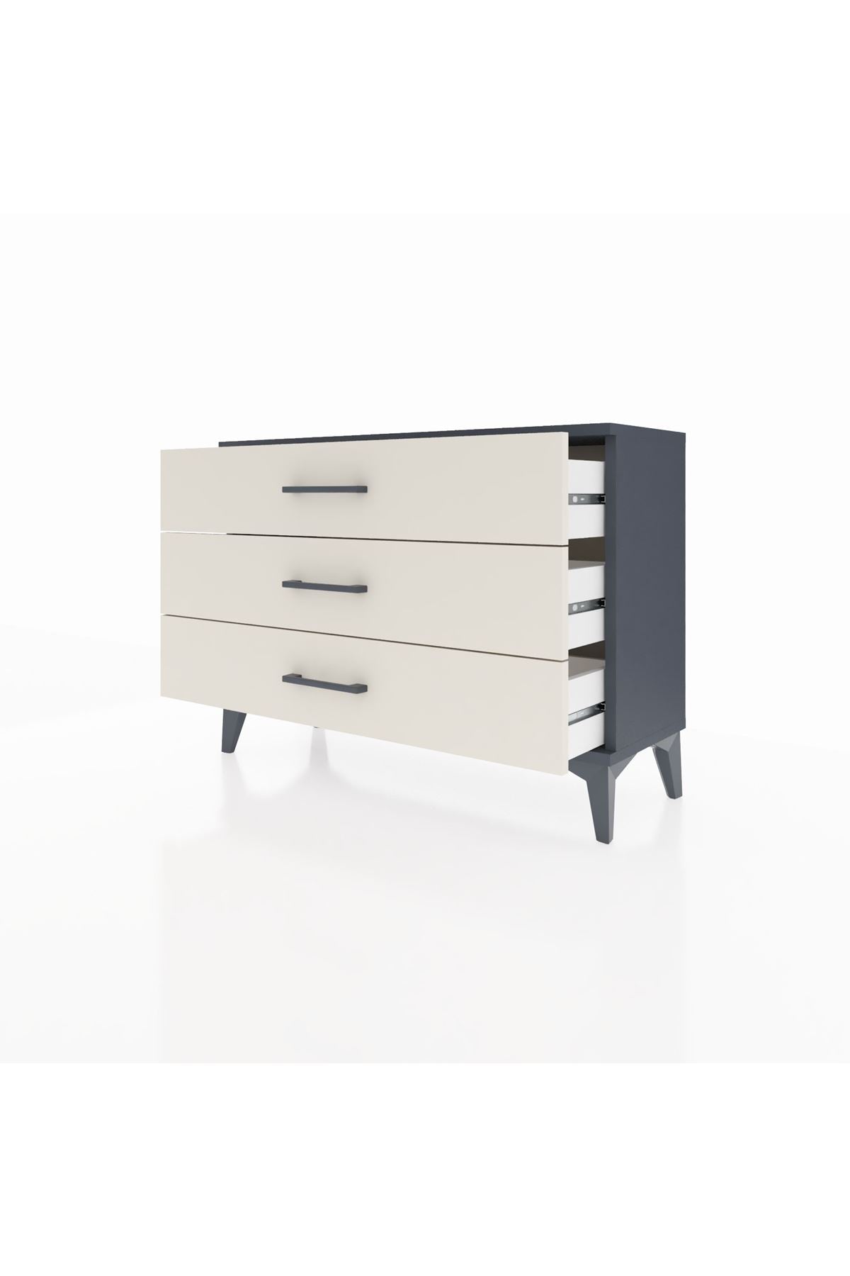 Arges Şifonyer 3 Çekmeceli 88x30x64 - S02M001V4A