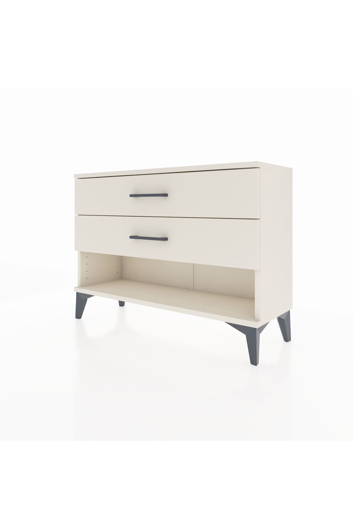 Arges Şifonyer 2 Çekmeceli 88x30x64 - S02M002V1A
