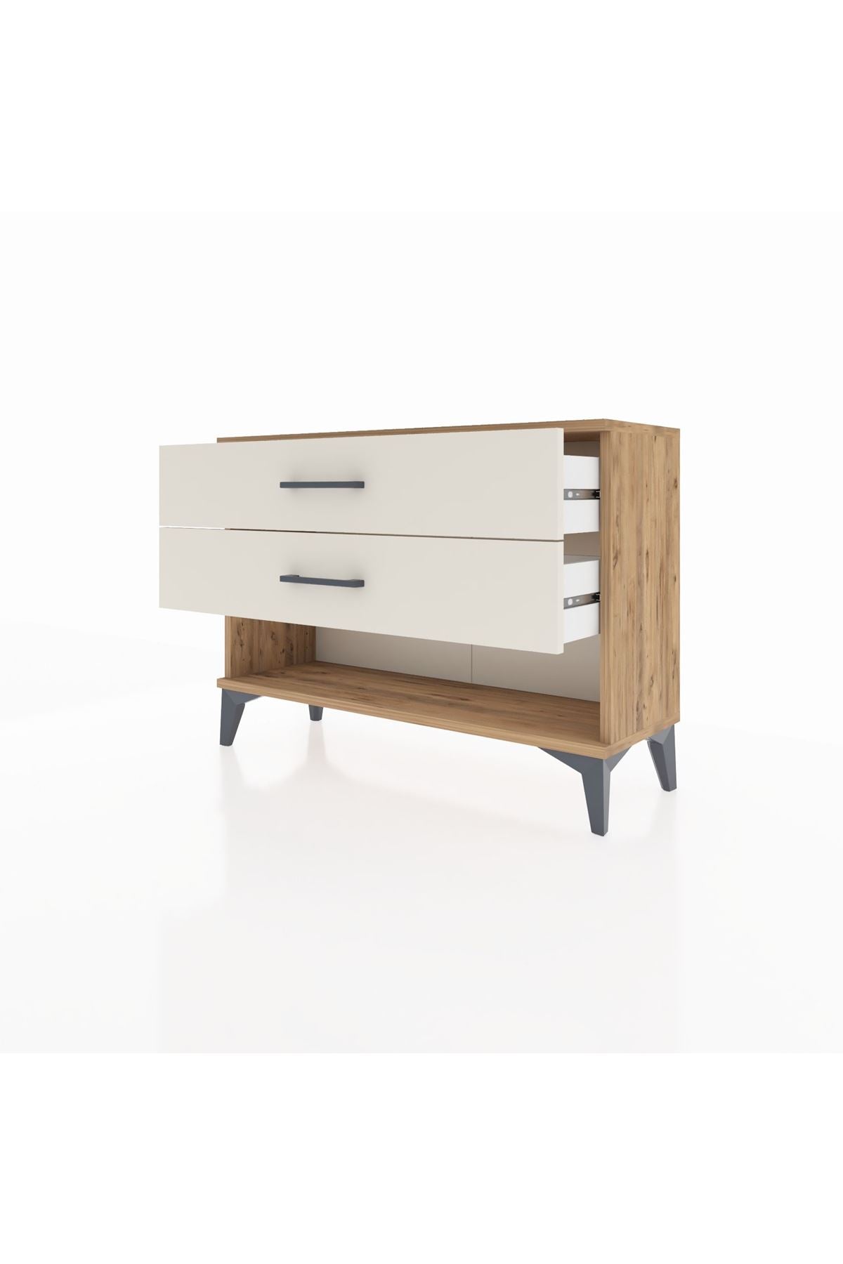 Arges Şifonyer 2 Çekmeceli 88x30x64 - S02M002V7A