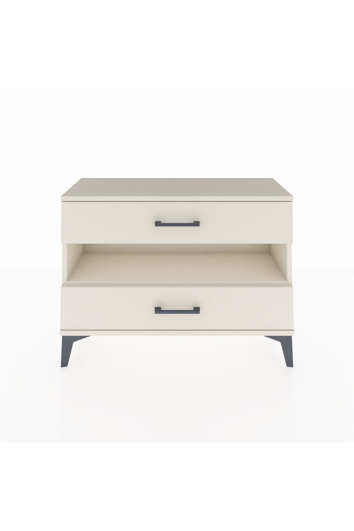 Arges Şifonyer Tek Raflı 2 Çekmeceli 88x30x64 - S02M003V1A