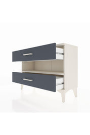 Arges Şifonyer Tek Raflı 2 Çekmeceli 88x30x64 - S02M003V2A