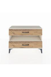 Arges Şifonyer Tek Raflı 2 Çekmeceli 88x30x64 - S02M003V3A
