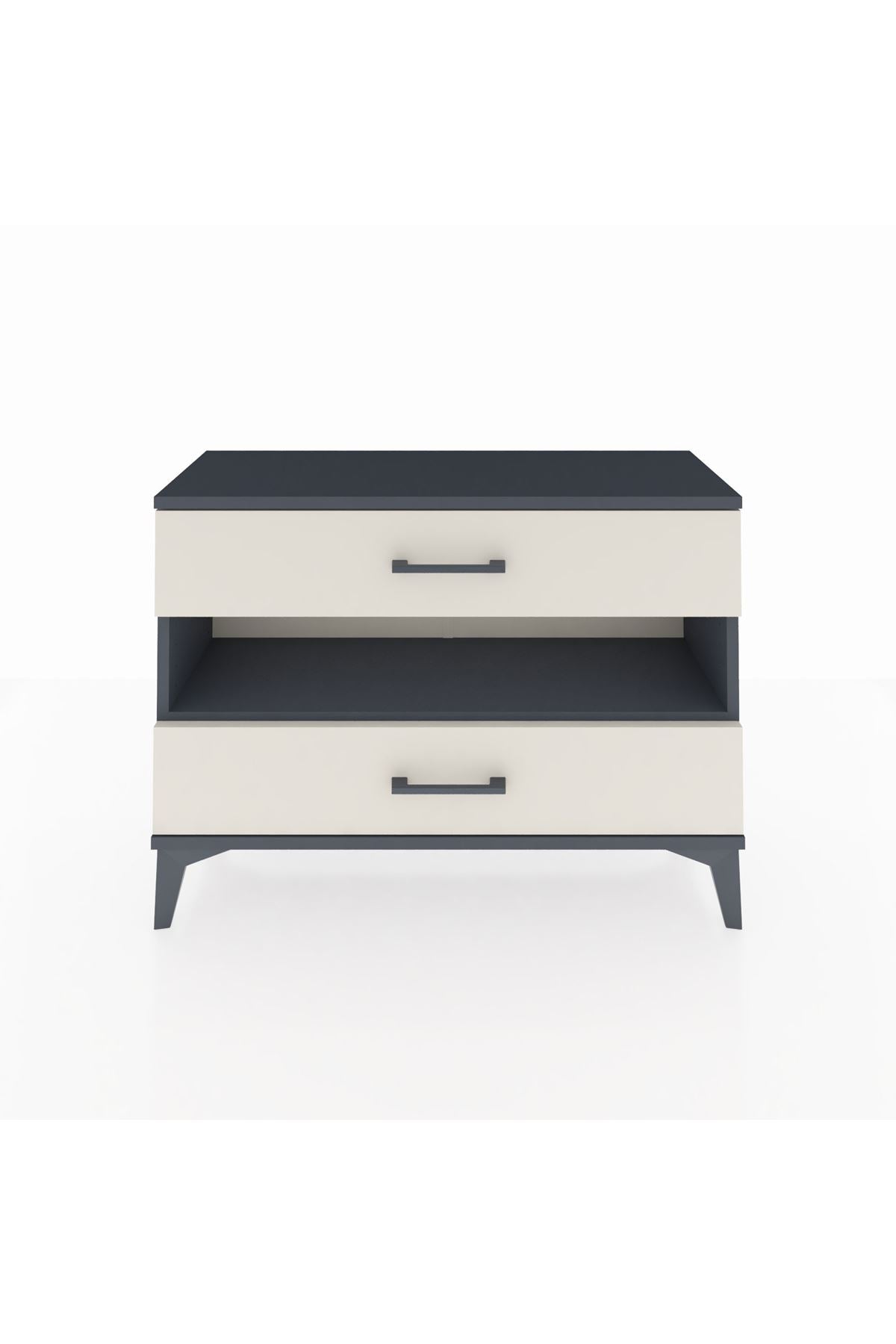 Arges Şifonyer Tek Raflı 2 Çekmeceli 88x30x64 - S02M003V4A