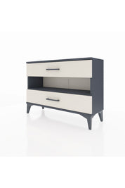 Arges Şifonyer Tek Raflı 2 Çekmeceli 88x30x64 - S02M003V4A