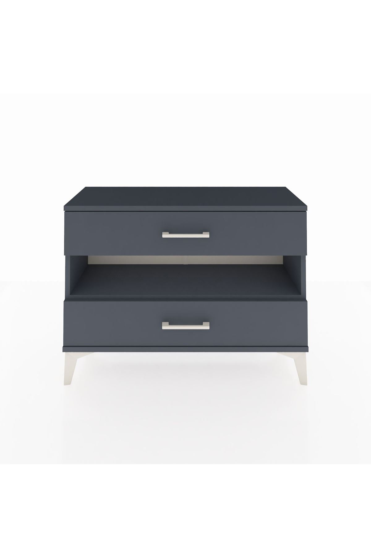 Arges Şifonyer Tek Raflı 2 Çekmeceli 88x30x64 - S02M003V5A