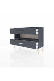Arges Şifonyer Tek Raflı 2 Çekmeceli 88x30x64 - S02M003V5A