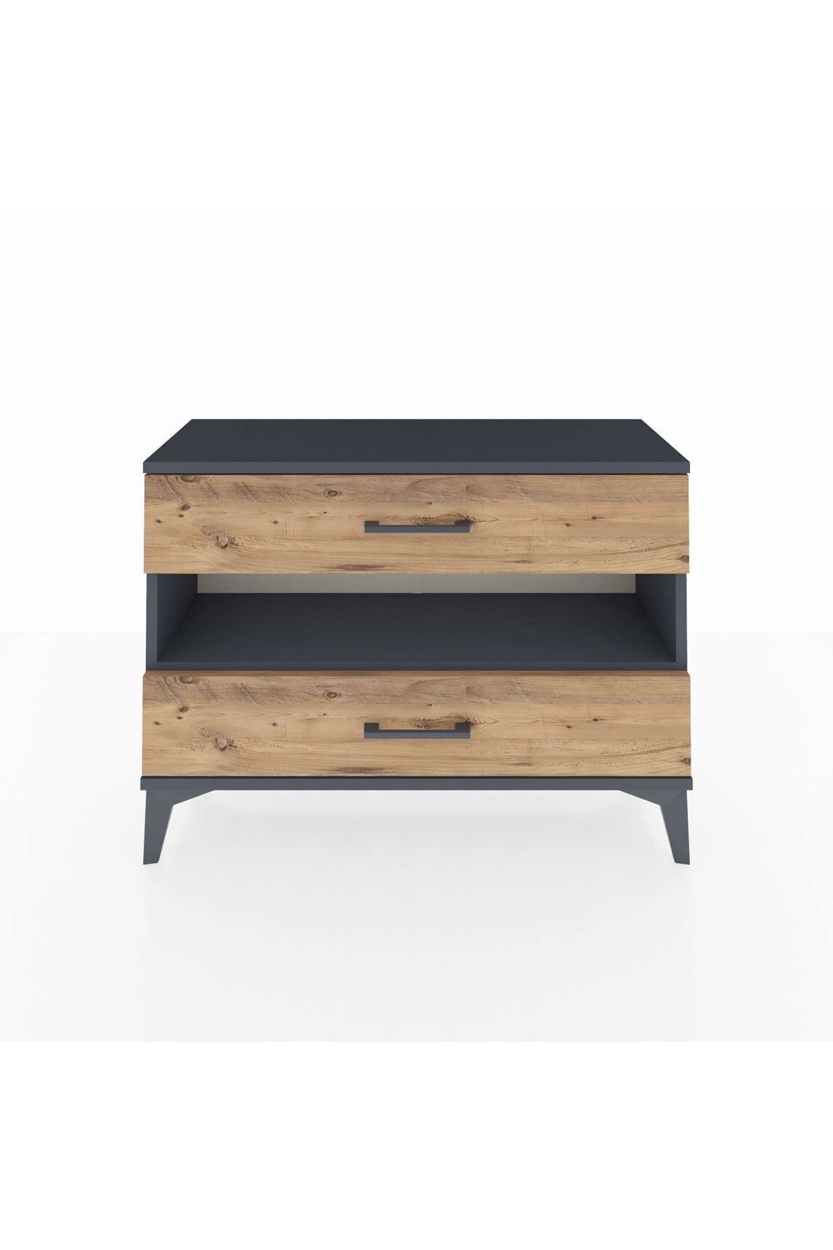 Arges Şifonyer Tek Raflı 2 Çekmeceli 88x30x64 - S02M003V6A