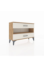 Arges Şifonyer Tek Raflı 2 Çekmeceli 88x30x64 - S02M003V7A