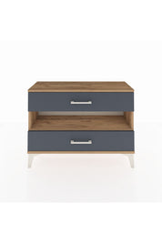 Arges Şifonyer Tek Raflı 2 Çekmeceli 88x30x64 - S02M003V8A