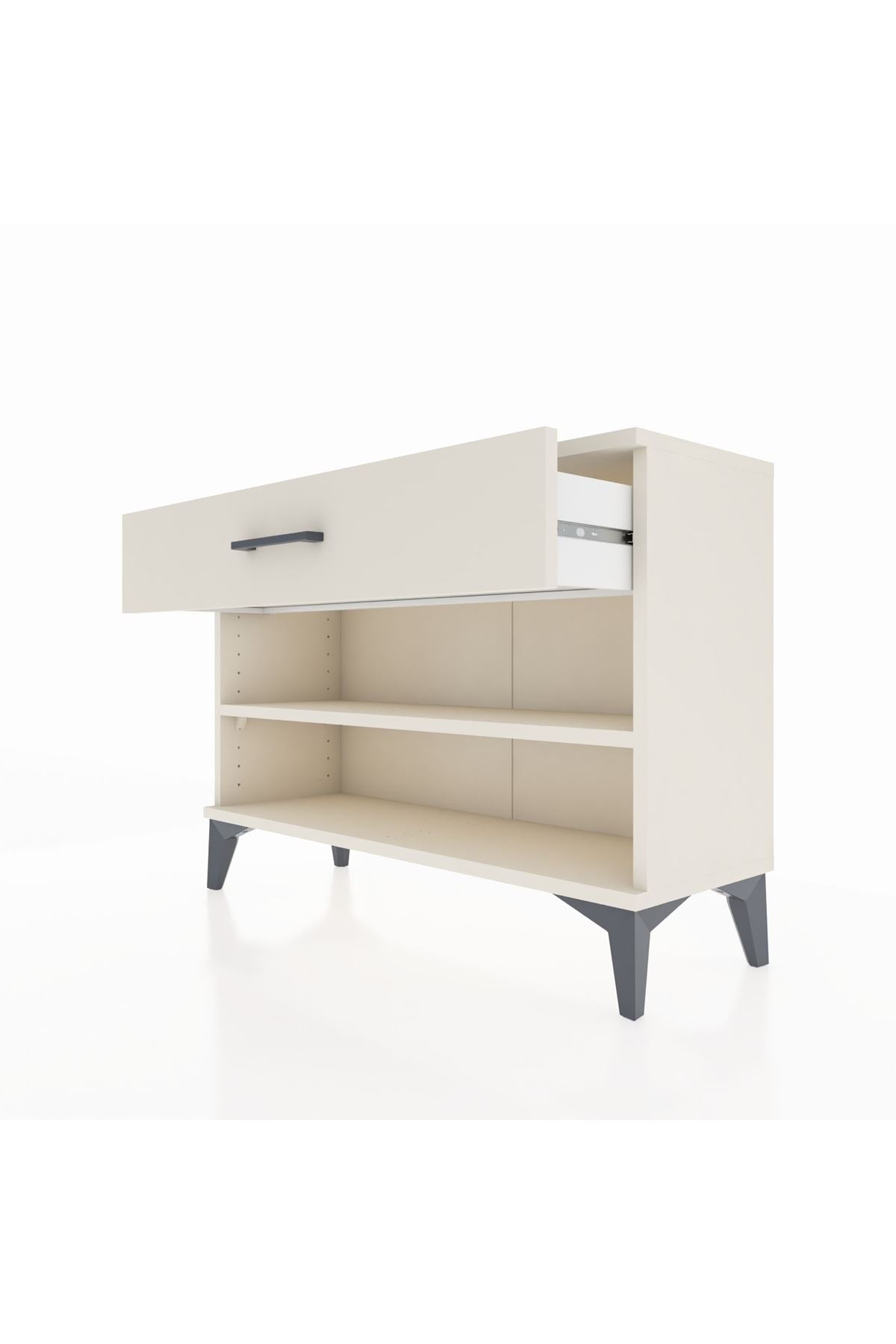 Arges Şifonyer Tek Raflı Tek Çekmeceli 88x30x64 - S02M004V1A