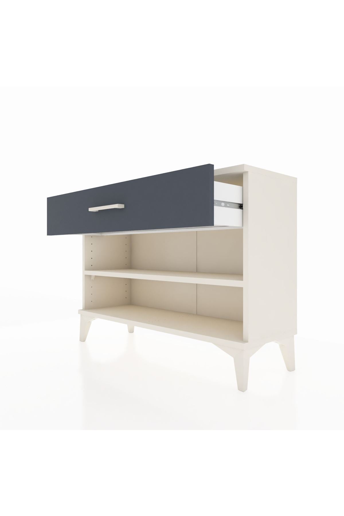 Arges Şifonyer Tek Raflı Tek Çekmeceli 88x30x64 - S02M004V2A