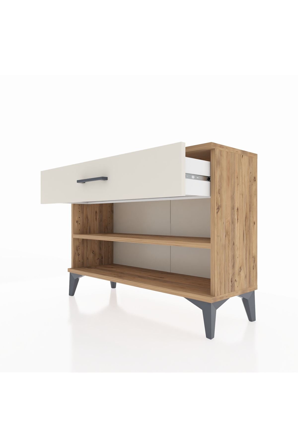 Arges Şifonyer Tek Raflı Tek Çekmeceli 88x30x64 - S02M004V7A