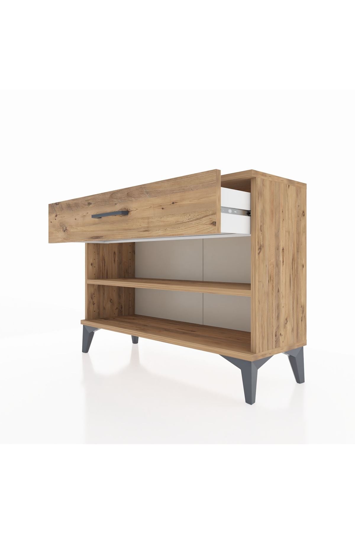 Arges Şifonyer Tek Raflı Tek Çekmeceli 88x30x64 - S02M004V9A