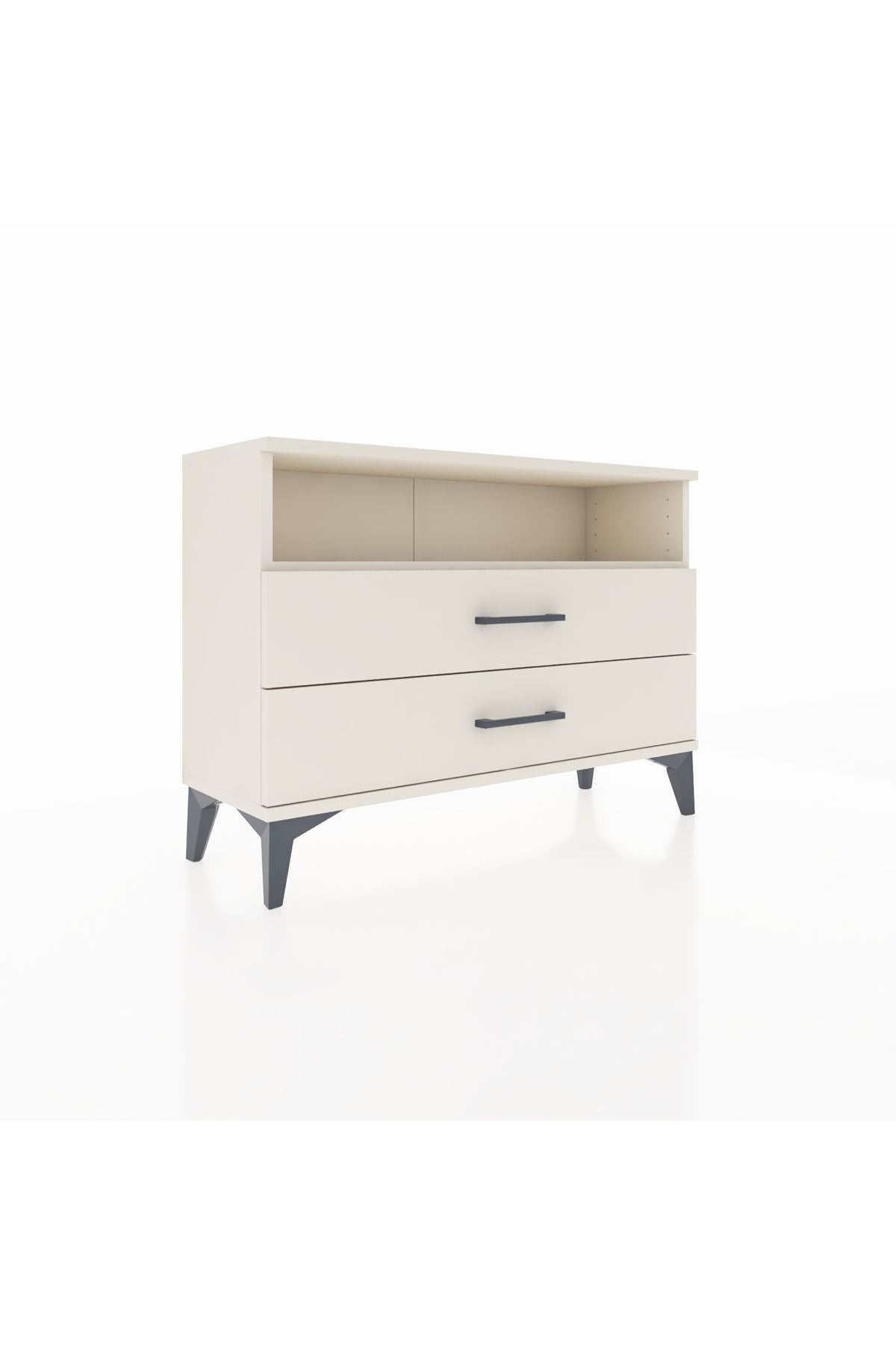 Arges Şifonyer Tek Raflı 2 Çekmeceli 88x30x64 - S02M005V1A