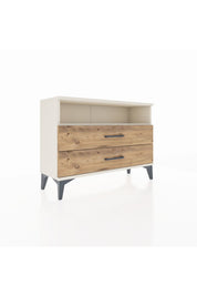 Arges Şifonyer Tek Raflı 2 Çekmeceli 88x30x64 - S02M005V3A
