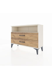 Arges Şifonyer Tek Raflı 2 Çekmeceli 88x30x64 - S02M005V3A
