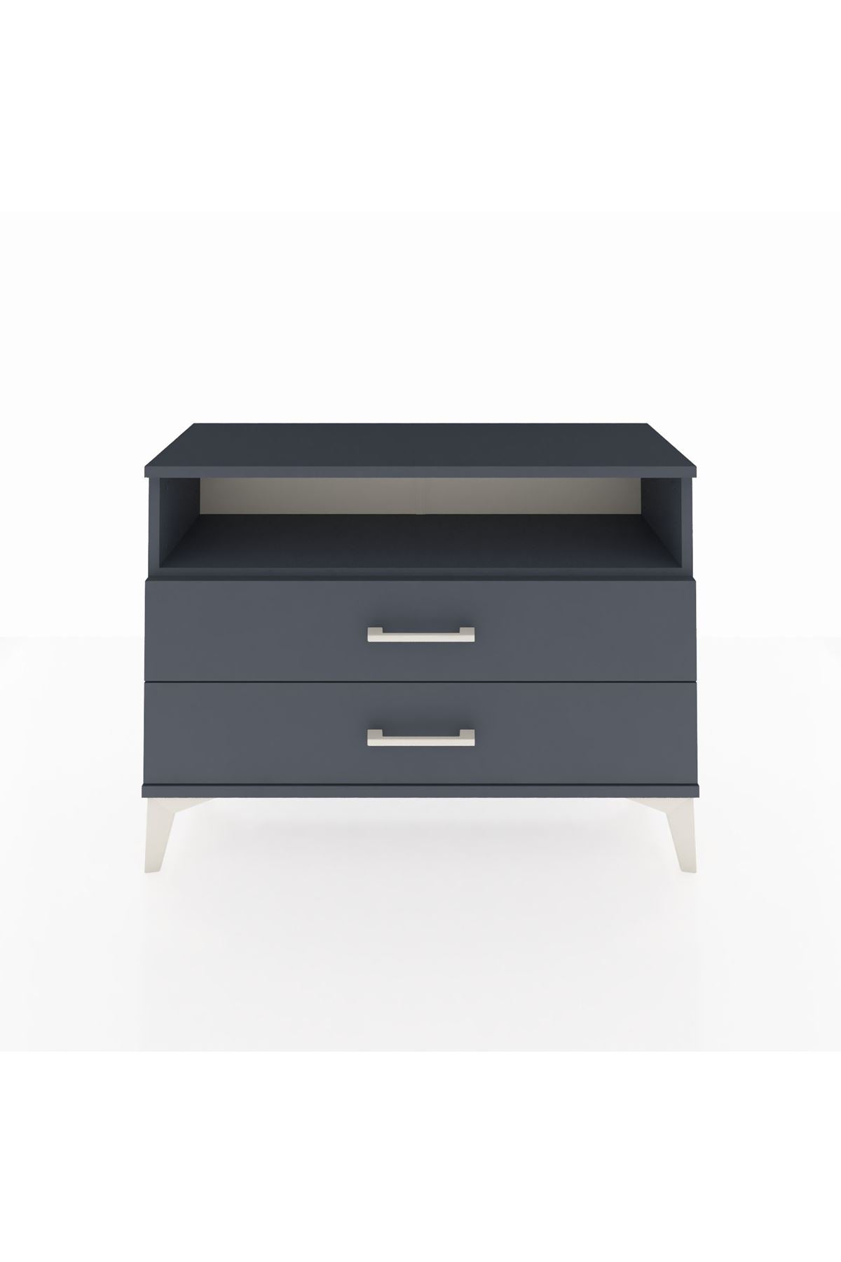Arges Şifonyer Tek Raflı 2 Çekmeceli 88x30x64 - S02M005V5A