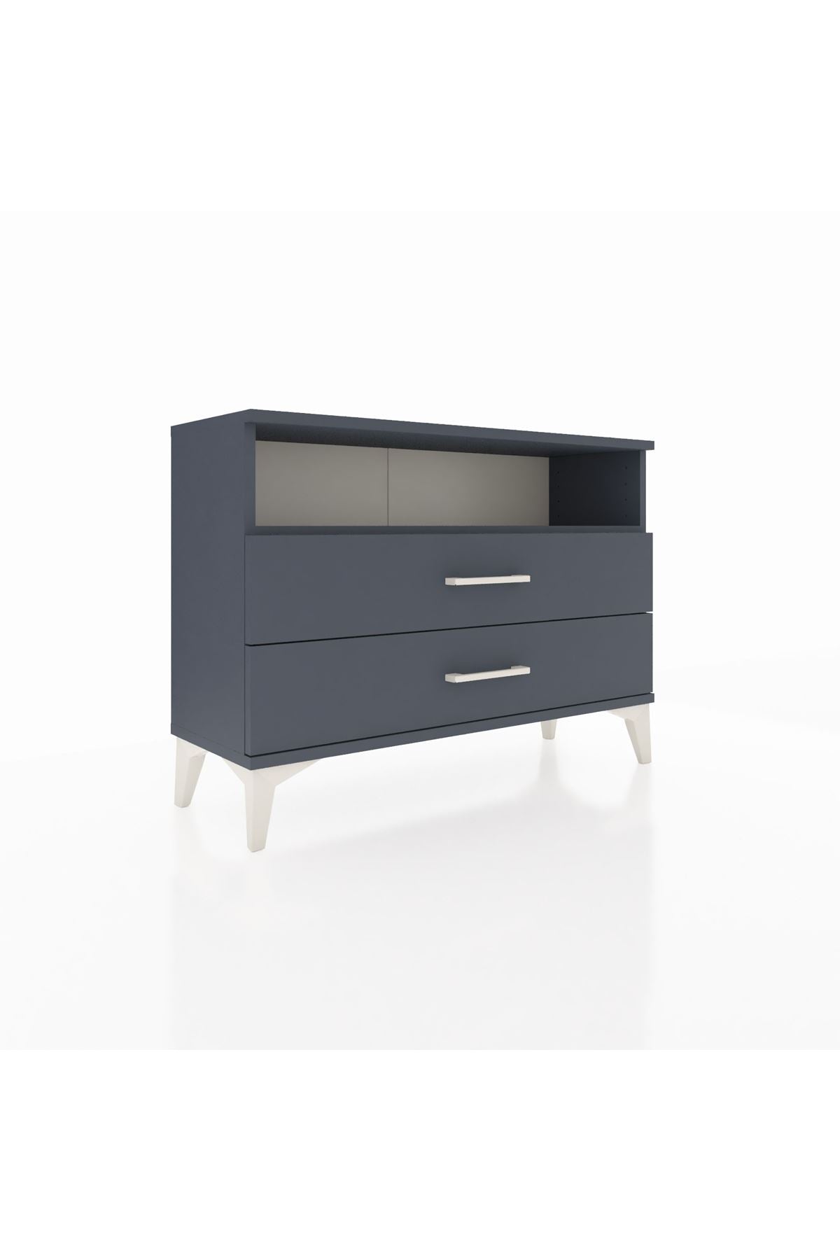 Arges Şifonyer Tek Raflı 2 Çekmeceli 88x30x64 - S02M005V5A