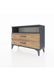 Arges Şifonyer Tek Raflı 2 Çekmeceli 88x30x64 - S02M005V6A