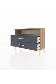Arges Şifonyer Tek Raflı 2 Çekmeceli 88x30x64 - S02M005V8A
