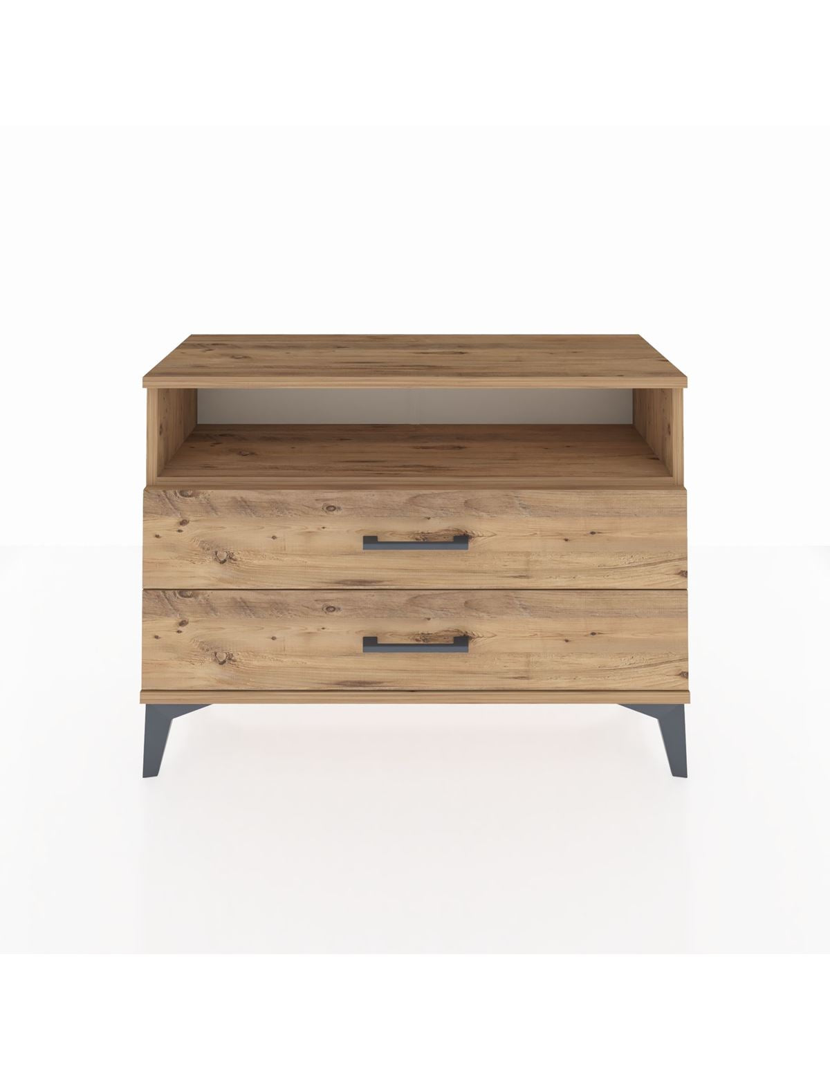 Arges Şifonyer Tek Raflı 2 Çekmeceli 88x30x64 - S02M005V9A