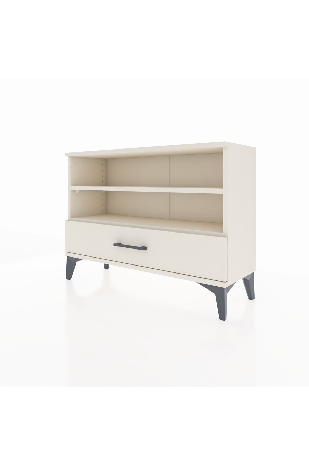 Arges Şifonyer 2 Raflı Tek Çekmeceli 88x30x64 - S02M006V1A