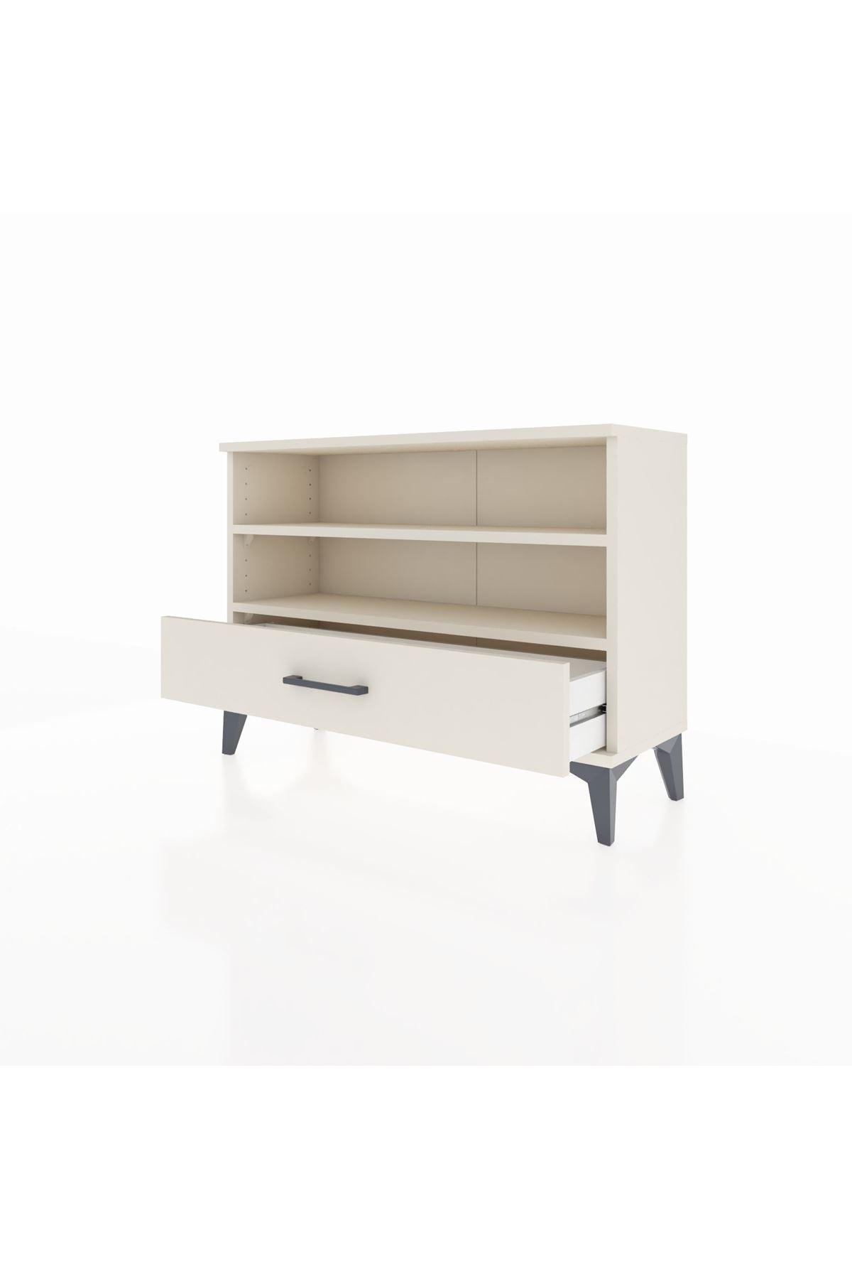 Arges Şifonyer 2 Raflı Tek Çekmeceli 88x30x64 - S02M006V1A