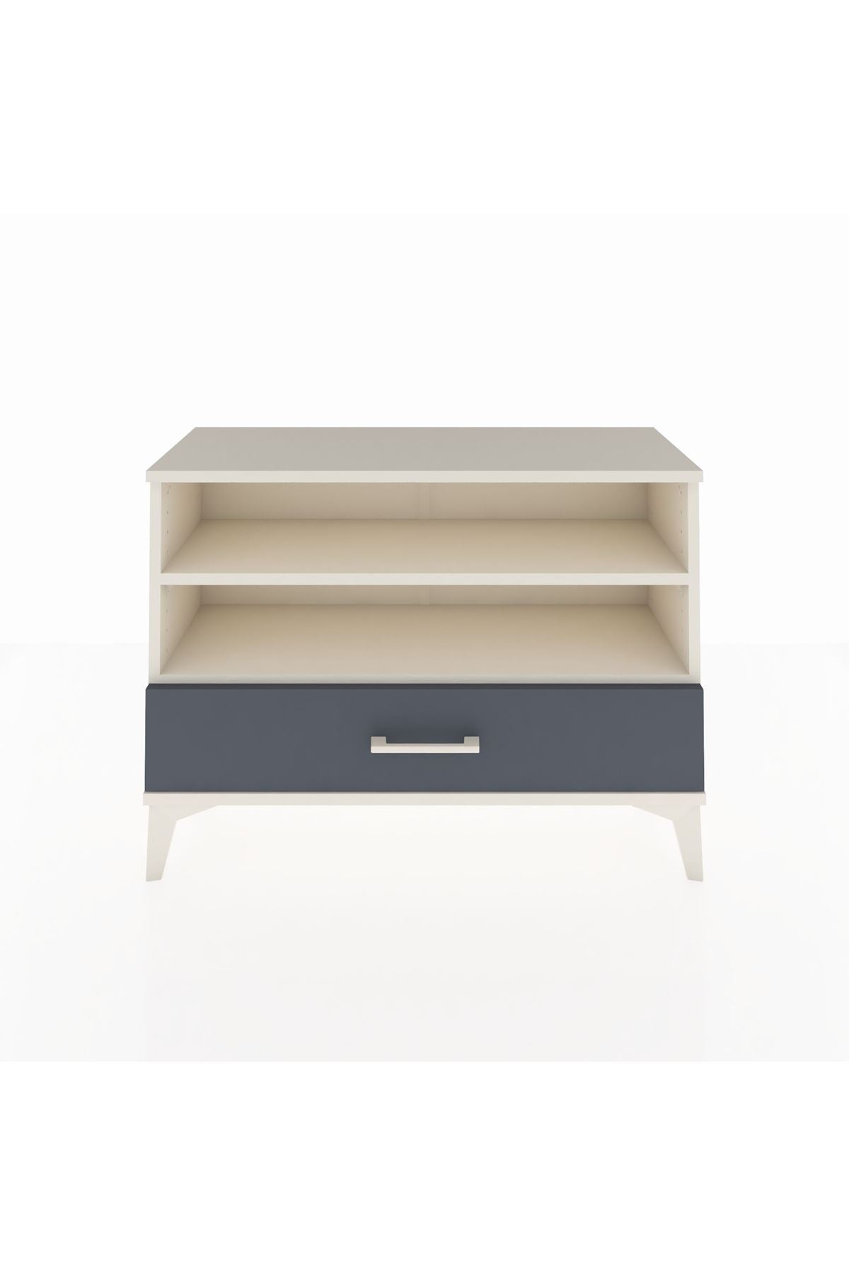 Arges Şifonyer 2 Raflı Tek Çekmeceli 88x30x64 - S02M006V2A