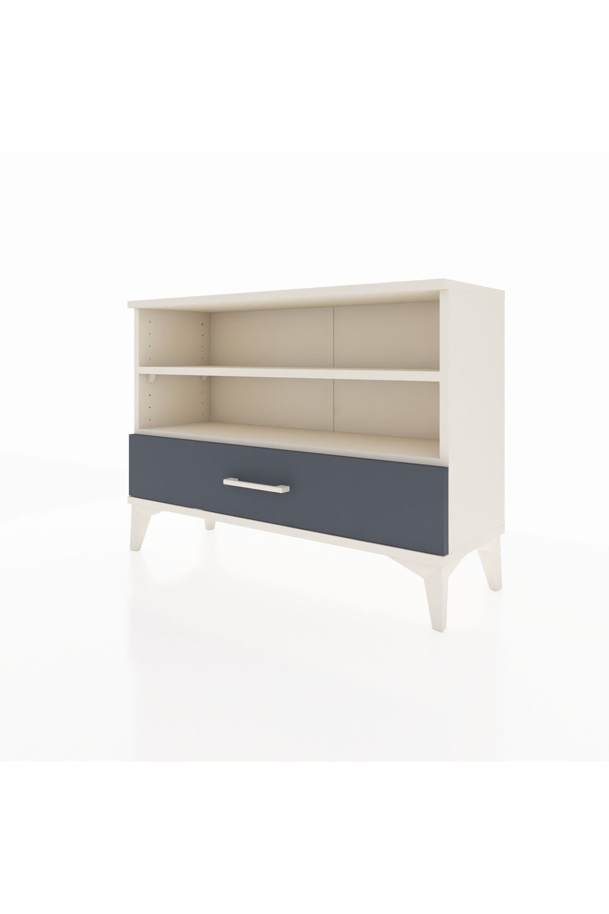 Arges Şifonyer 2 Raflı Tek Çekmeceli 88x30x64 - S02M006V2A