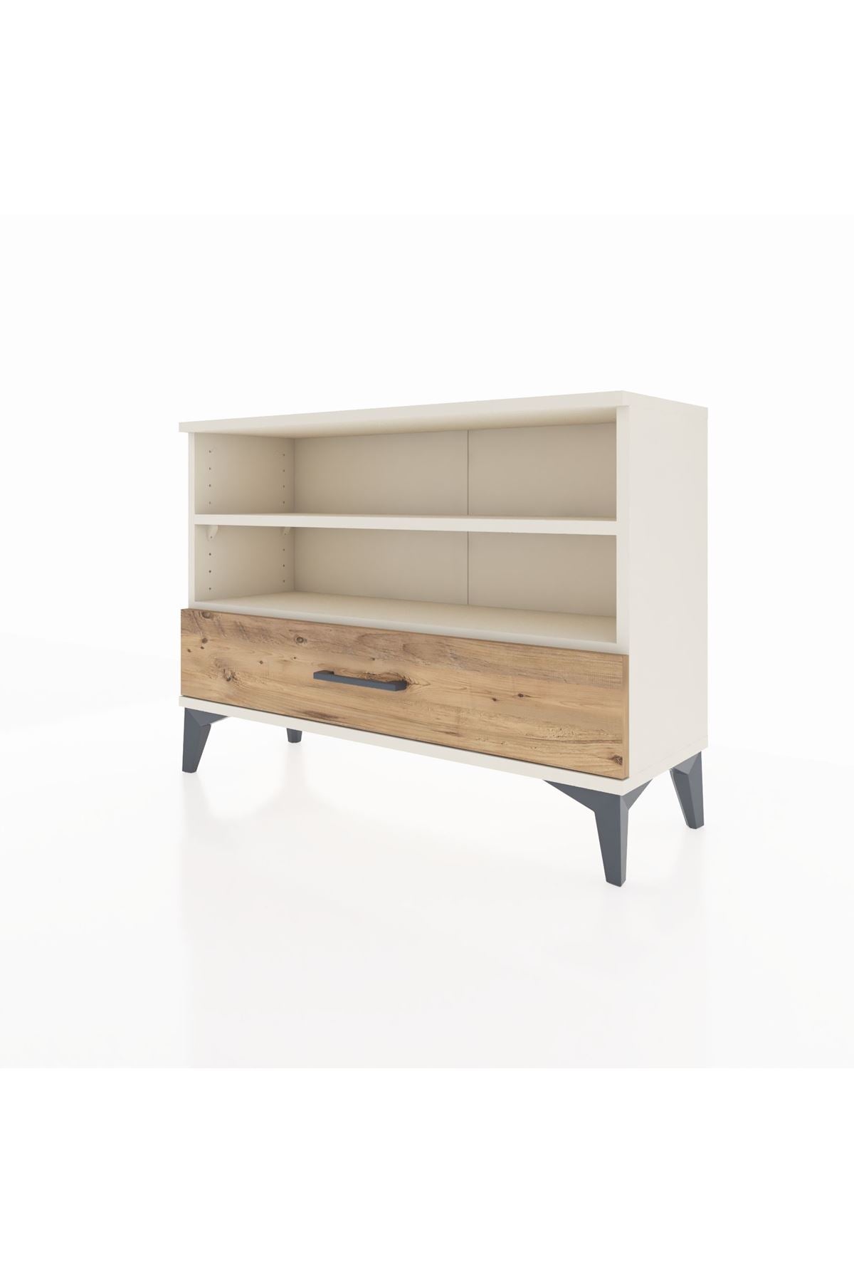 Arges Şifonyer 2 Raflı Tek Çekmeceli 88x30x64 - S02M006V3A