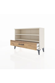 Arges Şifonyer 2 Raflı Tek Çekmeceli 88x30x64 - S02M006V3A
