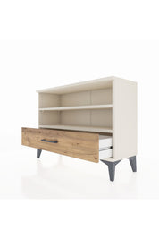 Arges Şifonyer 2 Raflı Tek Çekmeceli 88x30x64 - S02M006V3A