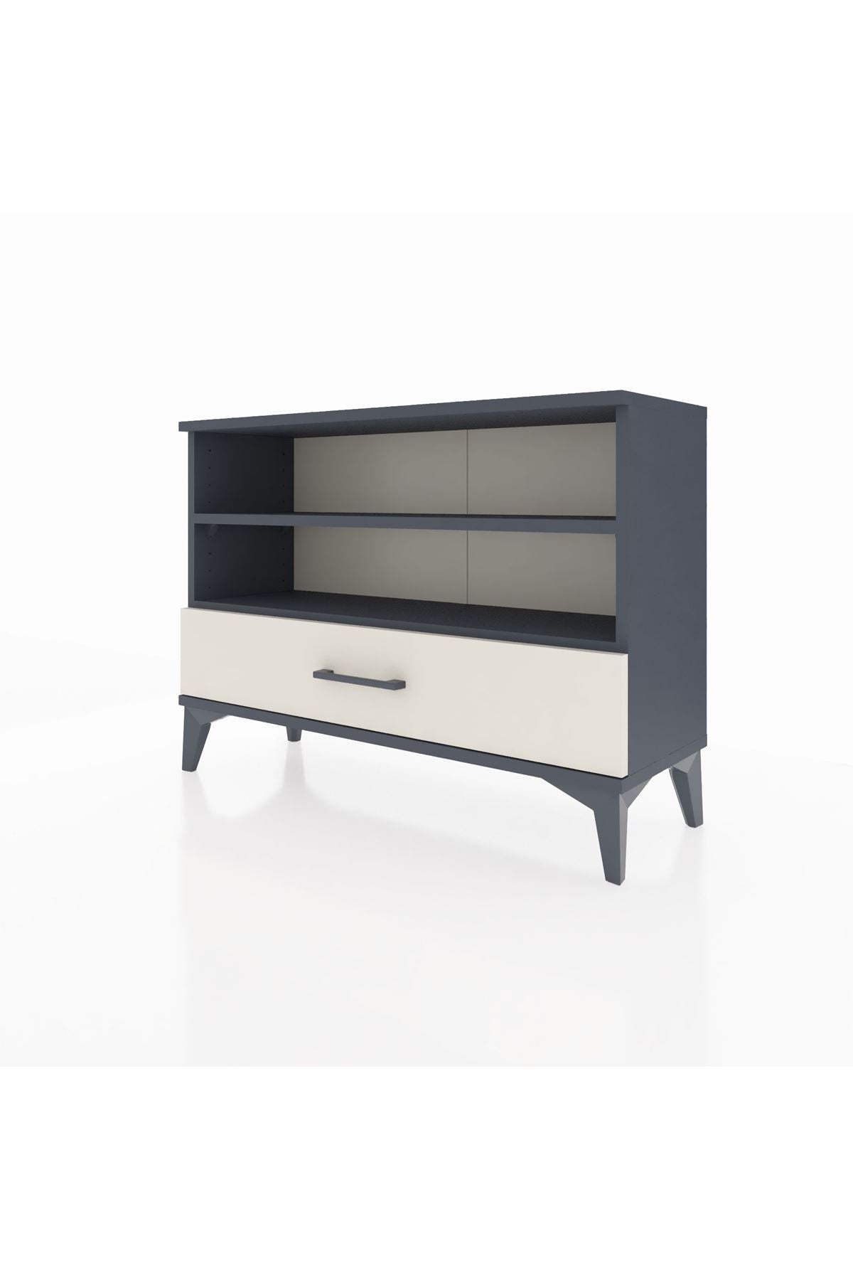 Arges Şifonyer 2 Raflı Tek Çekmeceli 88x30x64 - S02M006V4A