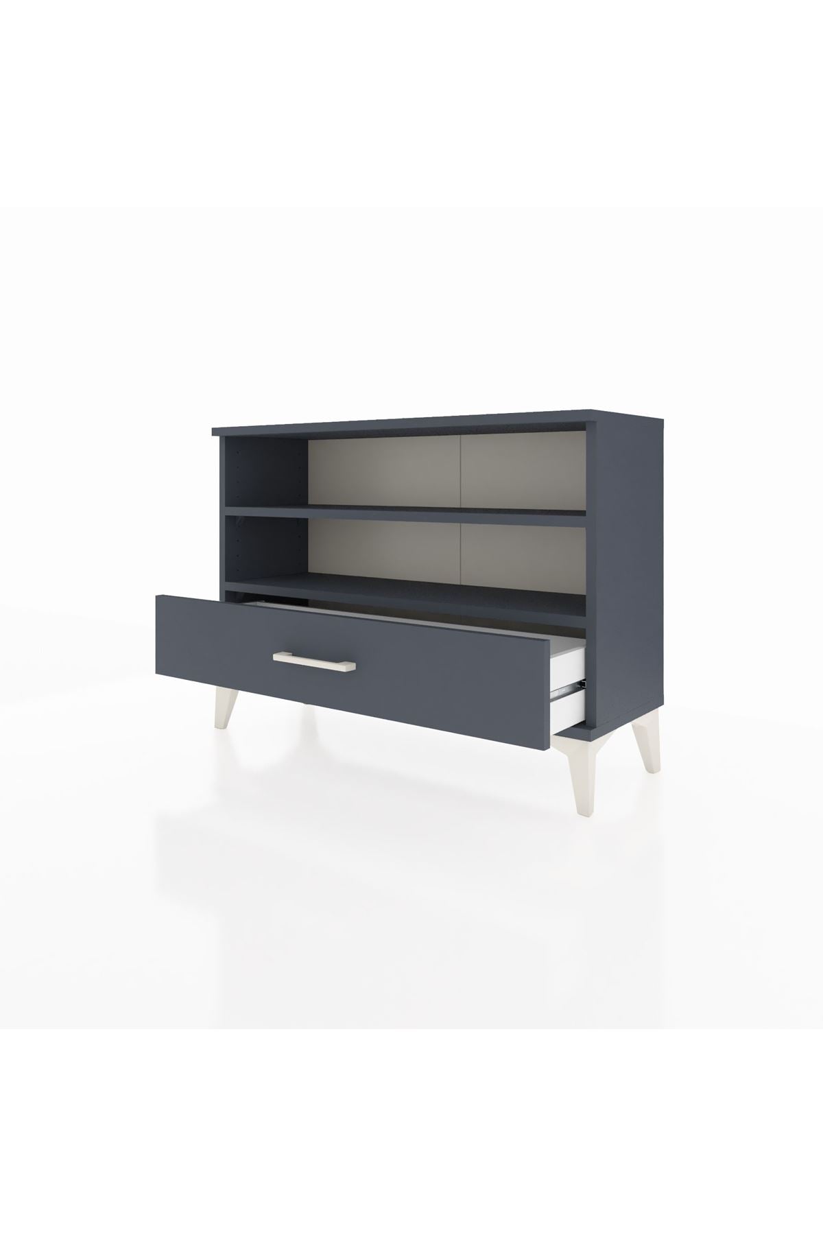 Arges Şifonyer 2 Raflı Tek Çekmeceli 88x30x64 - S02M006V5A