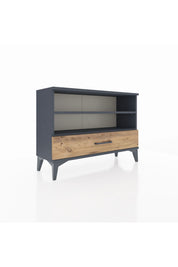 Arges Şifonyer 2 Raflı Tek Çekmeceli 88x30x64 - S02M006V6A